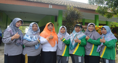 Sambut Harlah ke-26 Tahun 2023, MTsN 11 Jombang Gelar Jalan Sehat Berhadiah